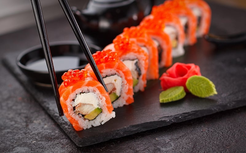 Japanese sushi
